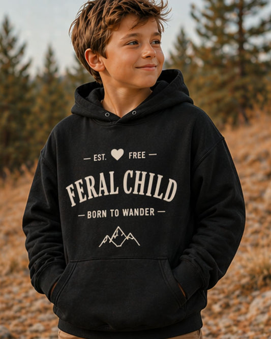 Feral Child Graphic Hoodie