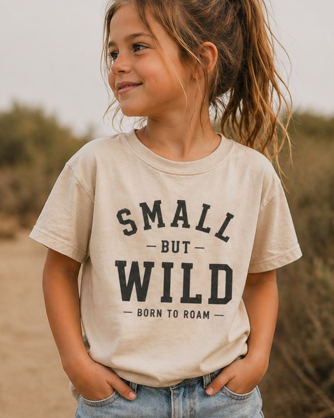 Small But Wild Kids Crew T-Shirt
