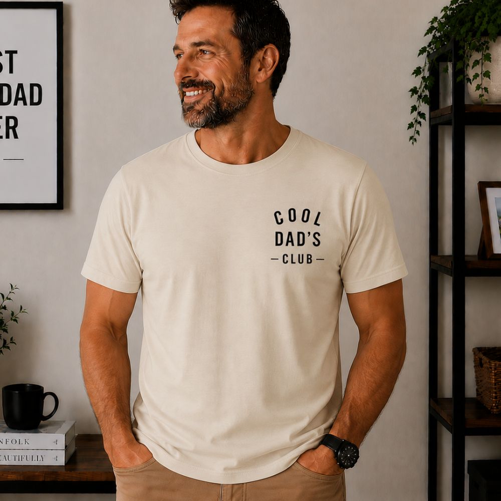 Cool Dad's Club Crew T-Shirt