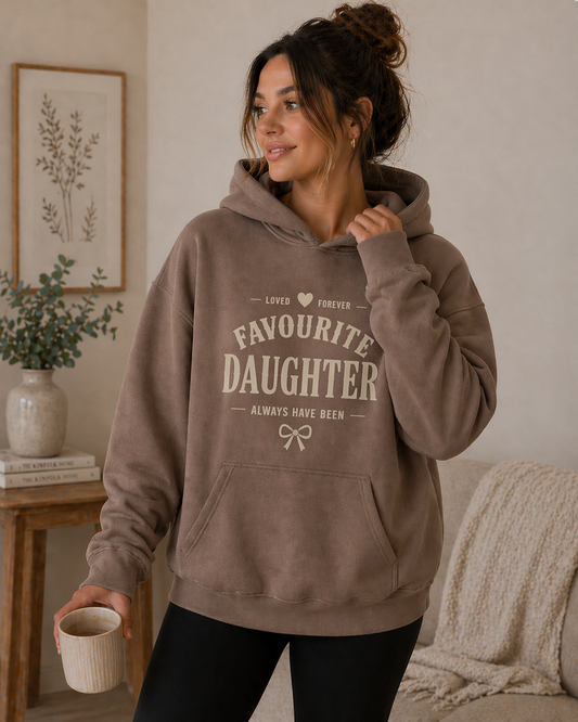 Favourite Daughter Hoodie - Black