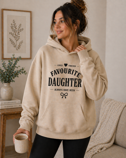 Favourite Daughter Hoodie - Sand