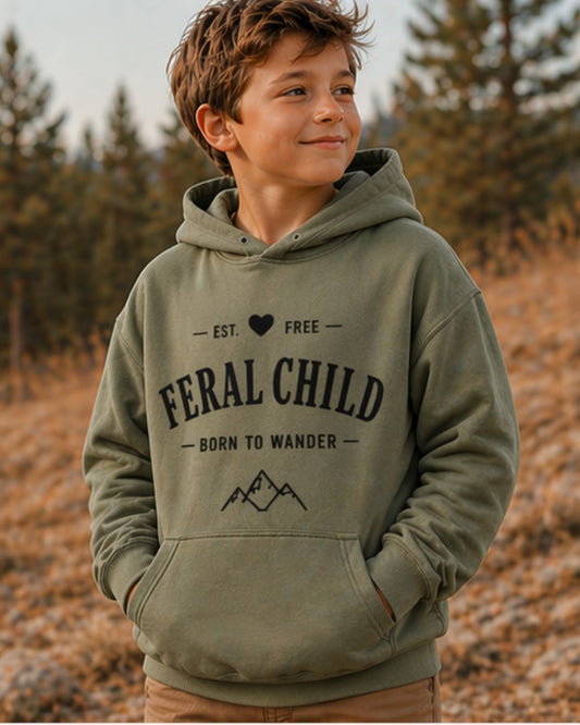 Feral Child Graphic Hoodie