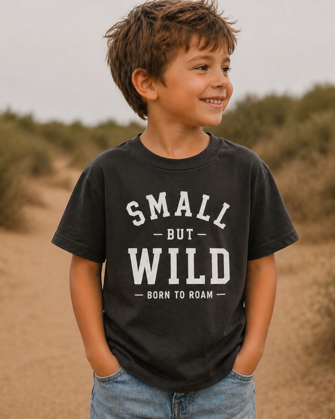 Small But Wild Kids Crew T-Shirt
