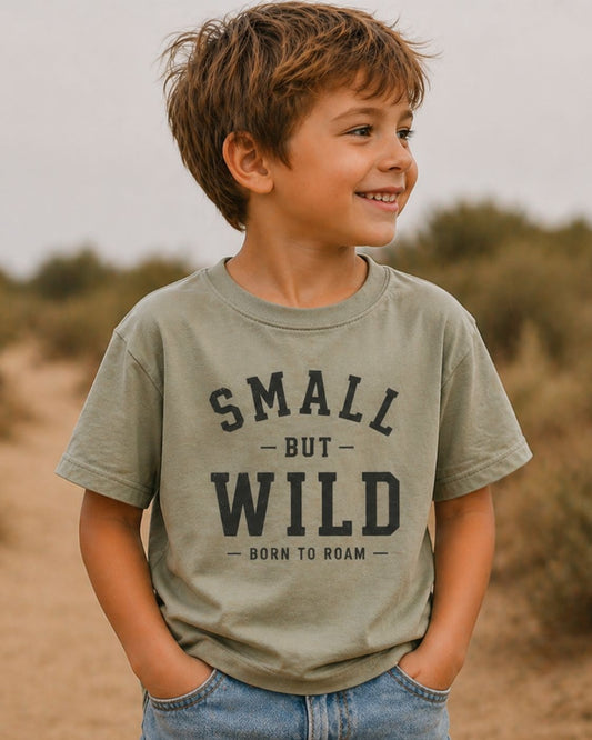 Small But Wild Kids Crew T-Shirt