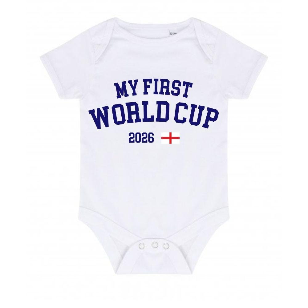 England My First World Cup Baby Bodysuit Vest
