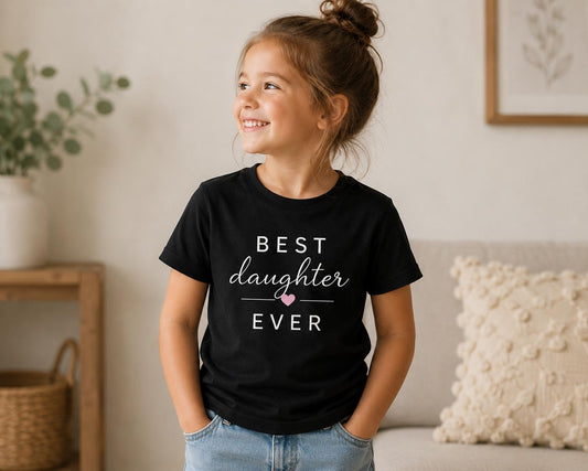 Matching Father Daughter Shirts, Best Dad Ever Tee, Best Daughter Ever Tee, Fathers Day Matching Outfits, Daddy And Me Tee Gift