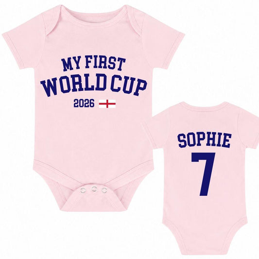 England My First World Cup Baby Bodysuit Vest