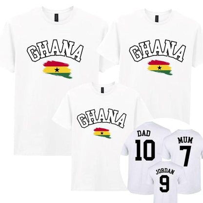 Ghana Stadium Personalised Family T-Shirts World Cup 2026