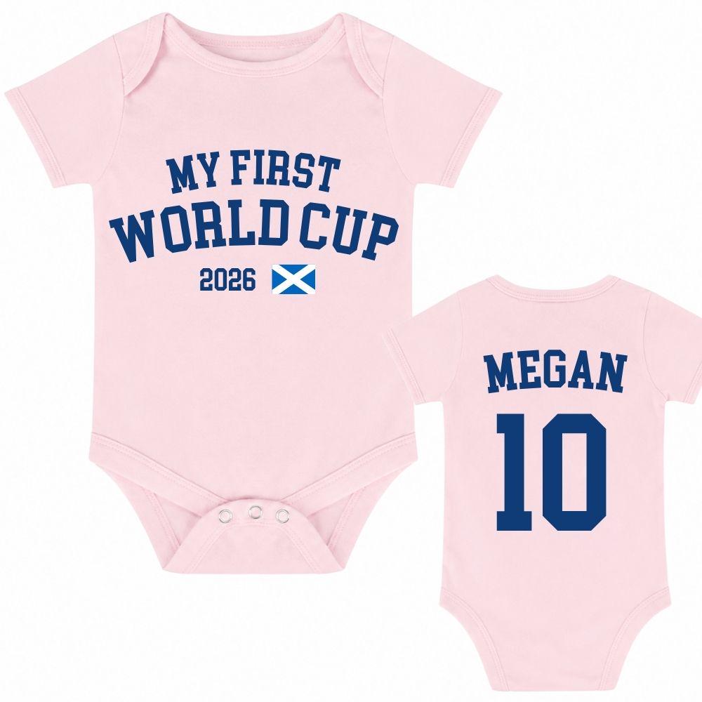 Scotland My First World Cup Baby Bodysuit Vest
